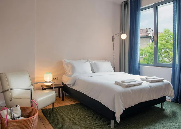 アパート Dazzling Minimalist One Bedroom *